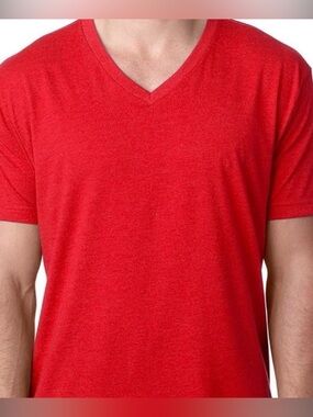 NWT Old Navy Men's Bright Red Crew Neck Tee